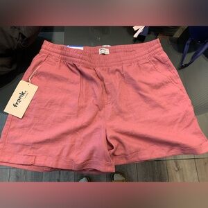 Frank & oak shorts, size large NWT